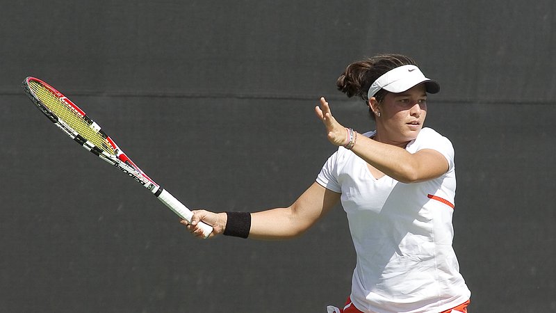 -509.jpg :: UM Women's Tennis Vs Baylor 2-6-10