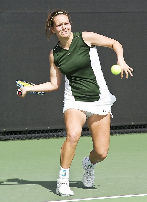 -5611.jpg :: UM Women's Tennis Vs Baylor 2-6-10