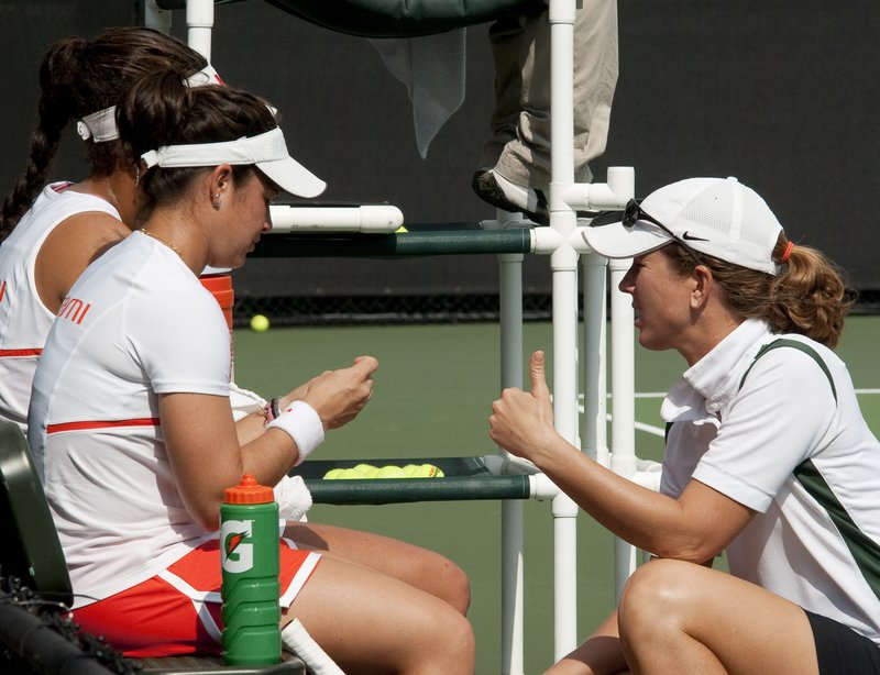 -851.jpg :: UM Women's Tennis Vs FAU 1-23-2010
