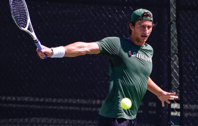 _IGP2446-49.jpg :: UM Men's Tennis Vs Wake Forest 4-2010