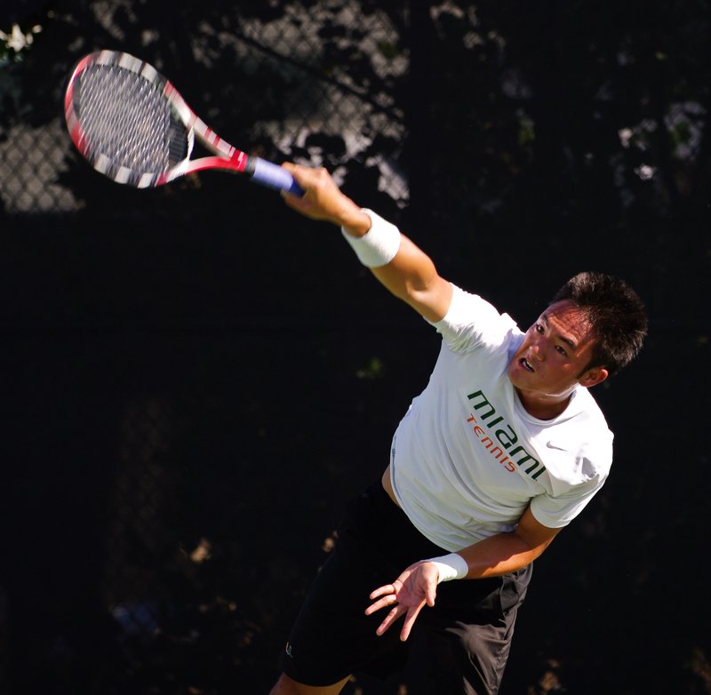 _IGP2707-304.jpg :: UM Men's Tennis Vs Wake Forest 4-2010