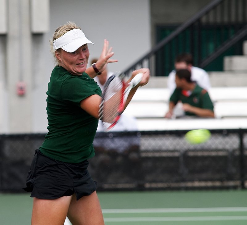 _IGP6976.jpg :: UM Women's Tennis Texas A & M Vs Univ of South Florida 5-14-2010