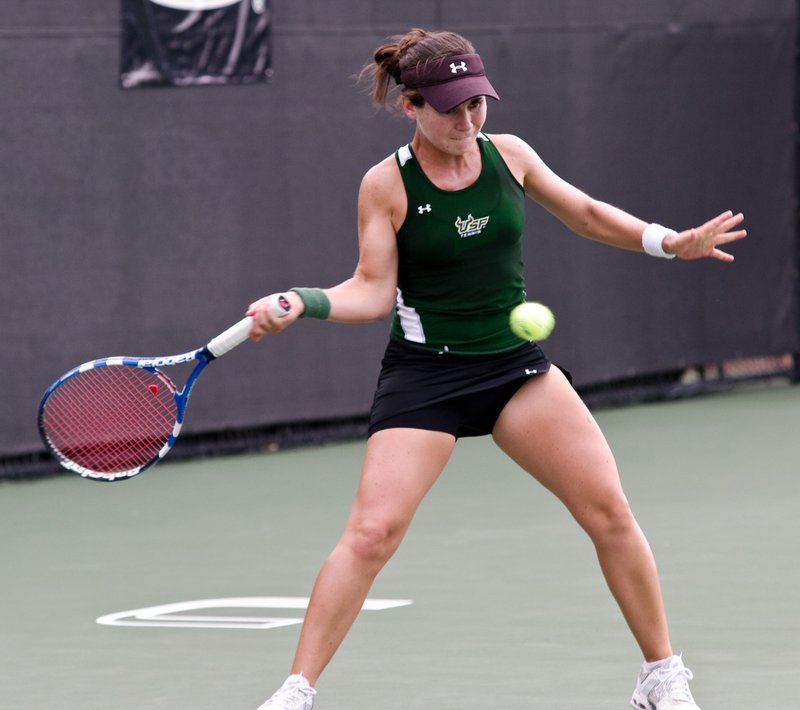 _IGP7097.jpg :: UM Women's Tennis Texas A & M Vs Univ of South Florida 5-14-2010