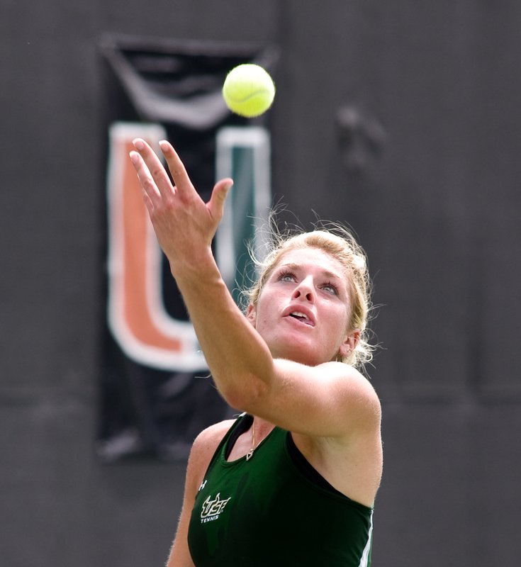_IGP7128.jpg :: UM Women's Tennis Texas A & M Vs Univ of South Florida 5-14-2010