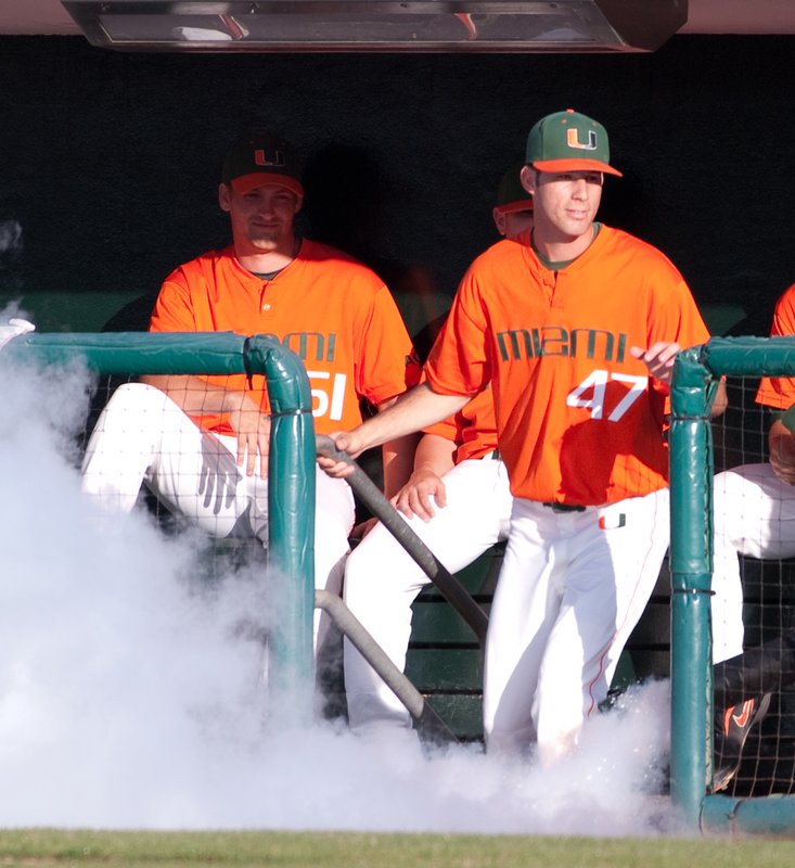 _IGP7628.jpg :: University of Miami Baseball vs Virginia 5-21, 22- 2010