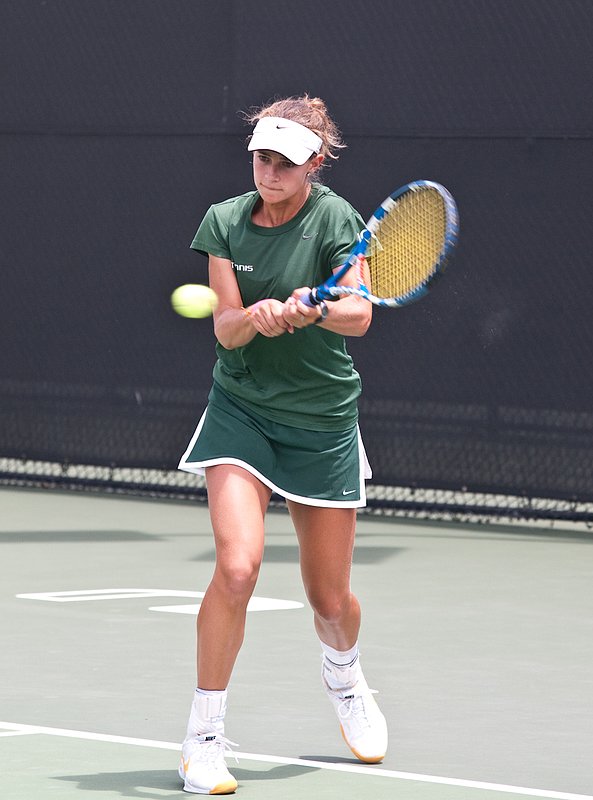 20100514-_IGP7183.jpg :: UM Women's Tennis Vs Boston University NCAA Tournament 5-14-2010
