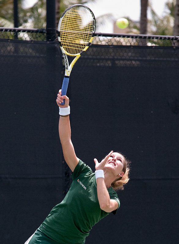 20100514-_IGP7192.jpg :: UM Women's Tennis Vs Boston University NCAA Tournament 5-14-2010