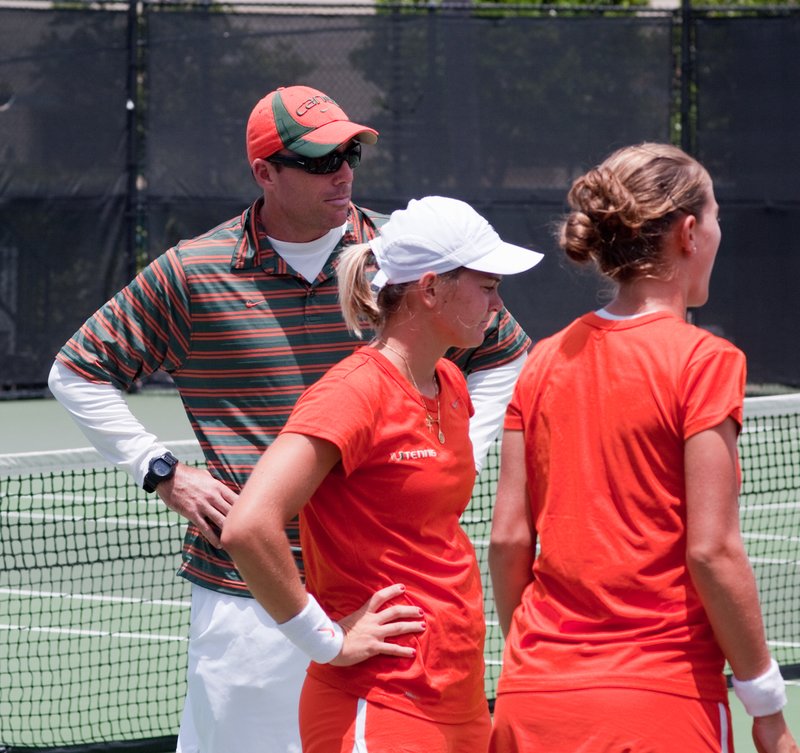 20100515-_IGP7274.jpg :: UM Women's Tennis Vs South Florida NCAA Regional 5-15-2010