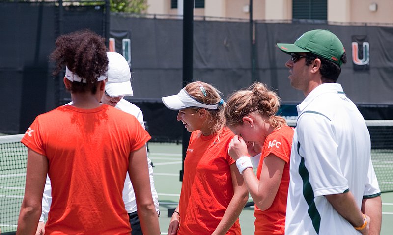 20100515-_IGP7275.jpg :: UM Women's Tennis Vs South Florida NCAA Regional 5-15-2010