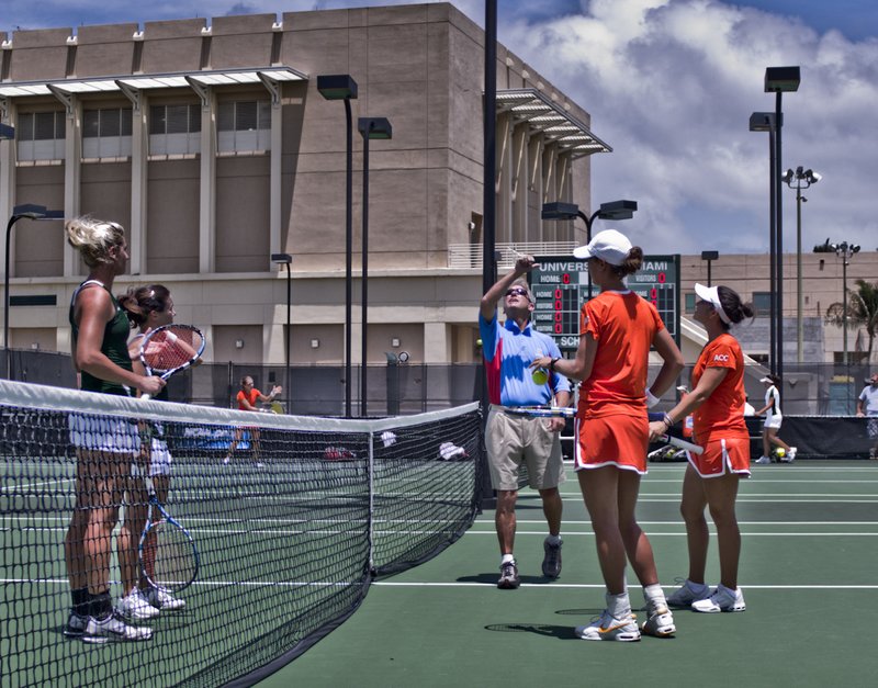 20100515-_IGP7328.jpg :: UM Women's Tennis Vs South Florida NCAA Regional 5-15-2010