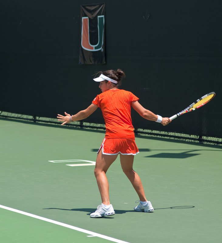 20100515-_IGP7334.jpg :: UM Women's Tennis Vs South Florida NCAA Regional 5-15-2010