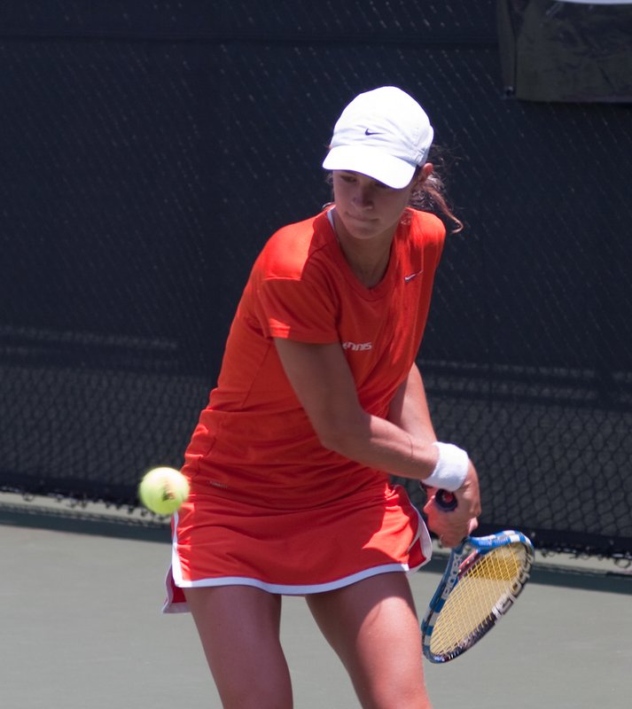20100515-_IGP7339.jpg :: UM Women's Tennis Vs South Florida NCAA Regional 5-15-2010