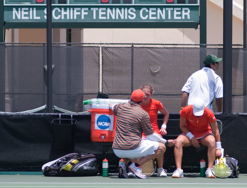 20100515-_IGP7344.jpg :: UM Women's Tennis Vs South Florida NCAA Regional 5-15-2010