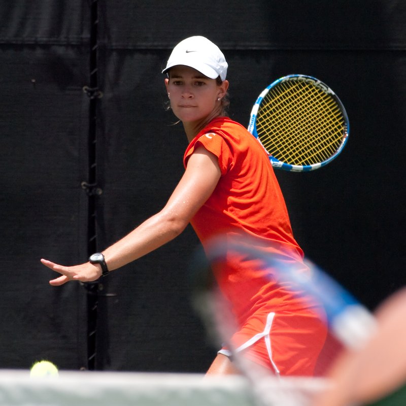 20100515-_IGP7370.jpg :: UM Women's Tennis Vs South Florida NCAA Regional 5-15-2010