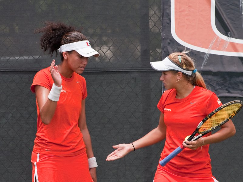 20100515-_IGP7473.jpg :: UM Women's Tennis Vs South Florida NCAA Regional 5-15-2010