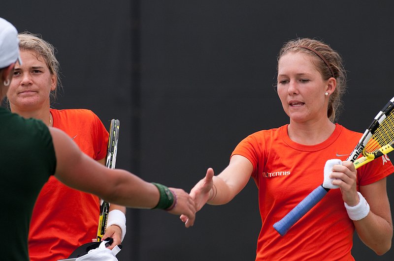 20100515-_IGP7479.jpg :: UM Women's Tennis Vs South Florida NCAA Regional 5-15-2010