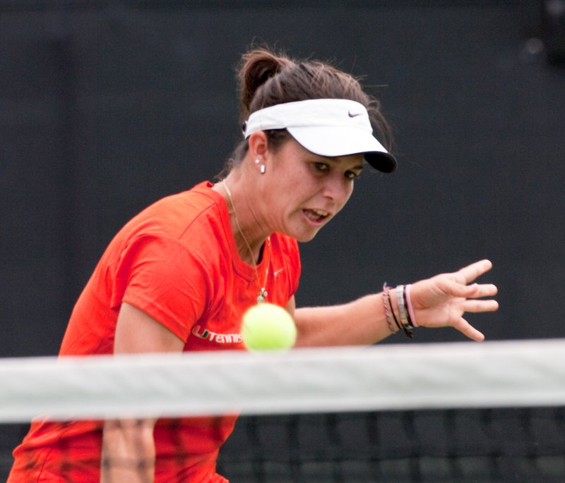 20100515-_IGP7489.jpg :: UM Women's Tennis Vs South Florida NCAA Regional 5-15-2010