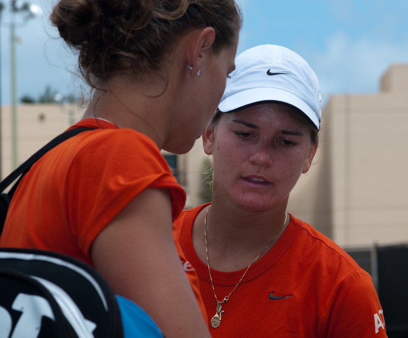 20100515-_IGP7503.jpg :: UM Women's Tennis Vs South Florida NCAA Regional 5-15-2010