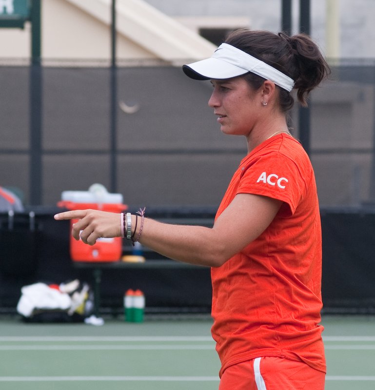 20100515-_IGP7526.jpg :: UM Women's Tennis Vs South Florida NCAA Regional 5-15-2010