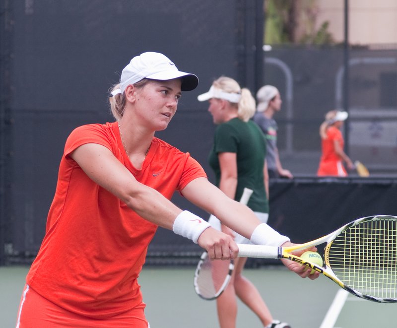 20100515-_IGP7541.jpg :: UM Women's Tennis Vs South Florida NCAA Regional 5-15-2010