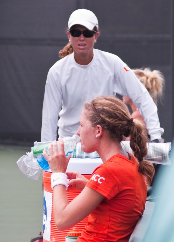 20100515-_IGP7558.jpg :: UM Women's Tennis Vs South Florida NCAA Regional 5-15-2010