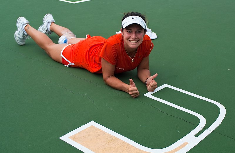 20100515-_IGP7591.jpg :: UM Women's Tennis Vs South Florida NCAA Regional 5-15-2010