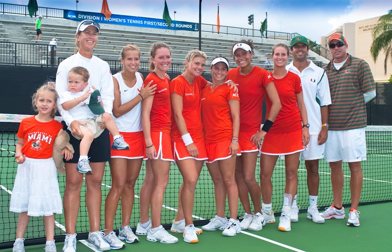 20100515-_IGP7604.jpg :: UM Women's Tennis Vs South Florida NCAA Regional 5-15-2010