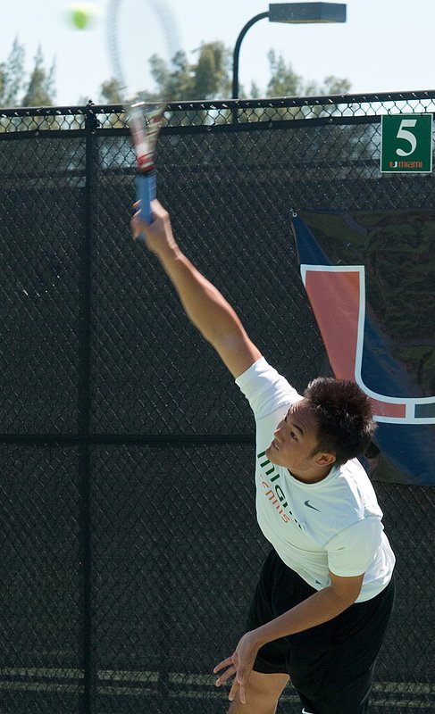 IMGP8192-77.jpg :: UM Men's Tennis Vs Florida State 3-6-2010