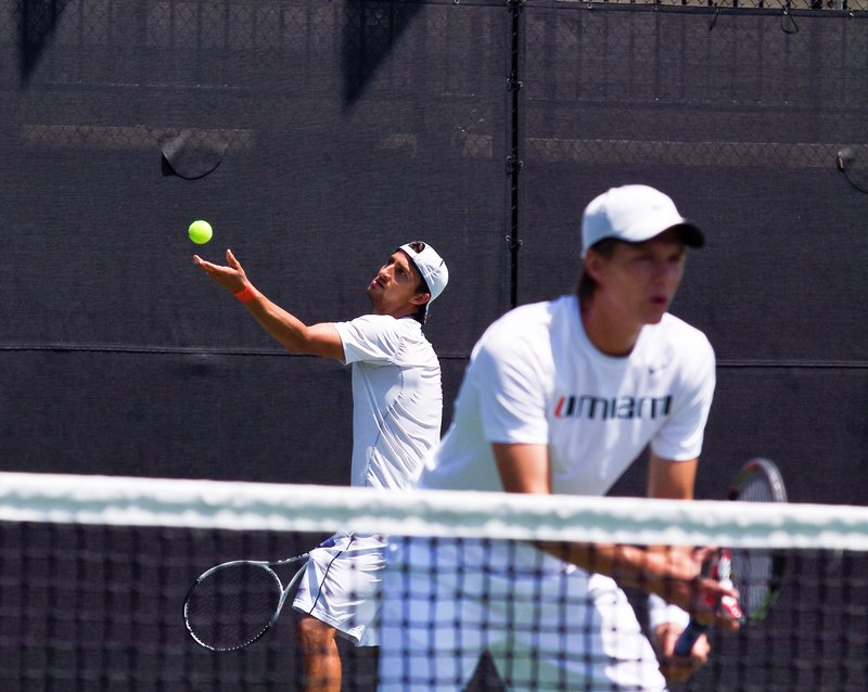 _IGP6880.jpg :: UM Men's Tennis Vs BC 4-10-11