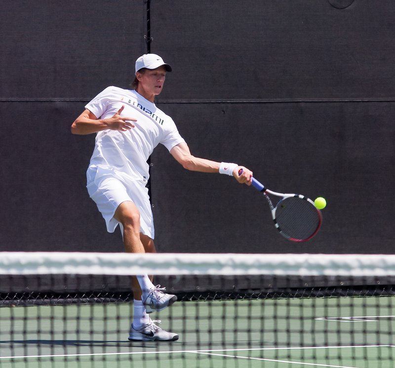 _IGP6906.jpg :: UM Men's Tennis Vs BC 4-10-11