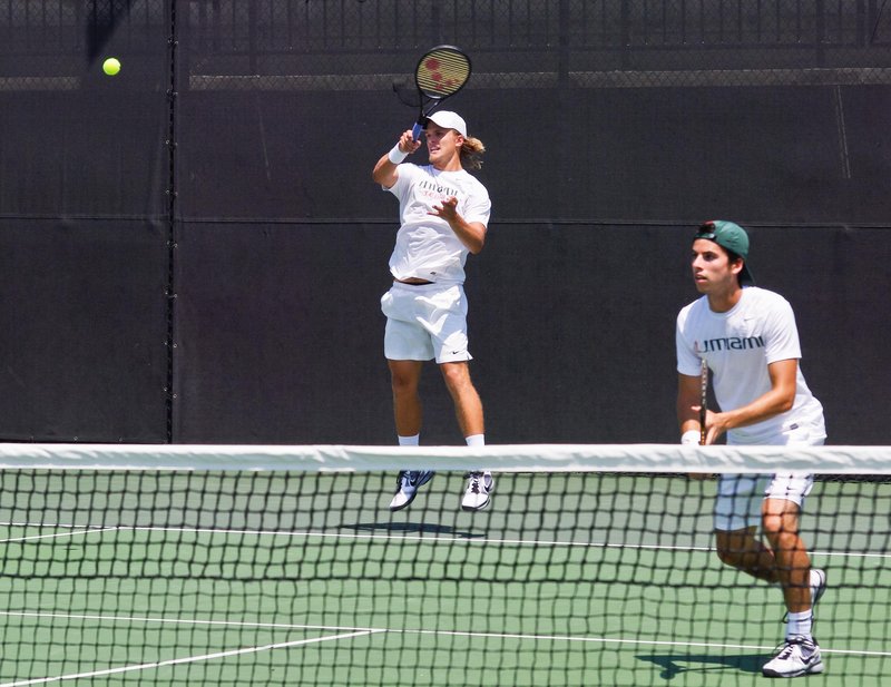 _IGP6923.jpg :: UM Men's Tennis Vs BC 4-10-11