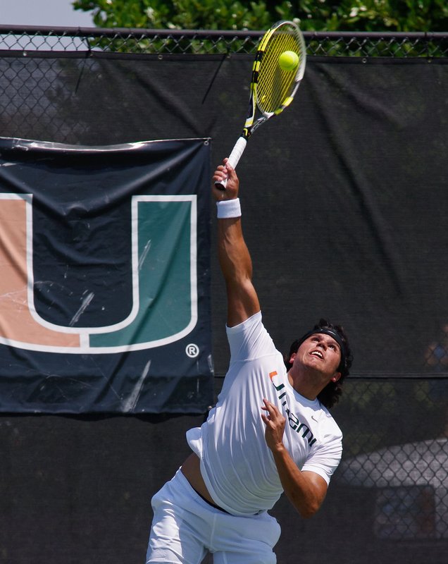 _IGP69311.jpg :: UM Men's Tennis Vs BC 4-10-11