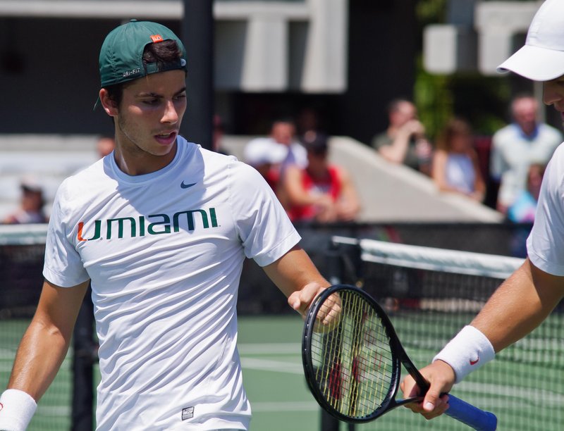 _IGP6957.jpg :: UM Men's Tennis Vs BC 4-10-11