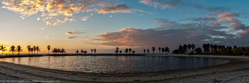 Matheson Hammack Pano sunrise1.jpg :: Matheson Hammock Sunrise