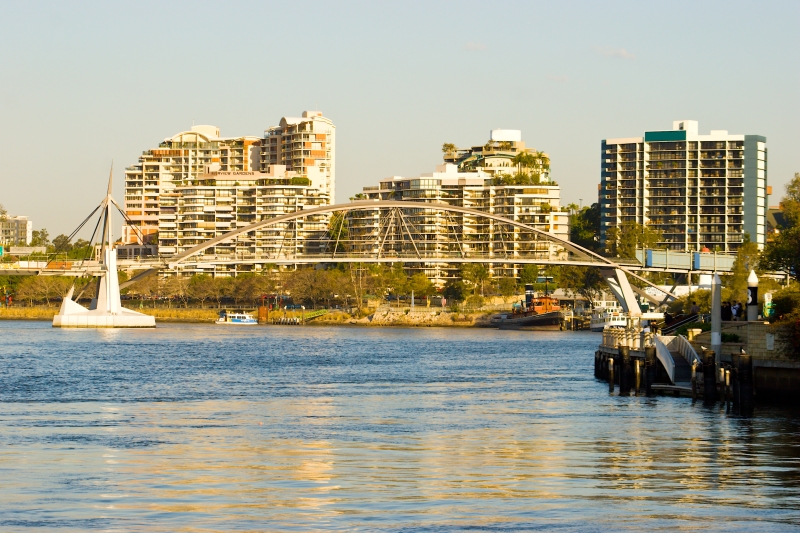 Australia 010.jpg :: Flats across the river in Brisbane, Queensland, Australia