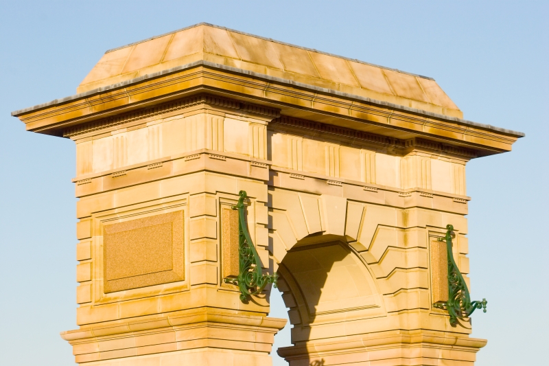 Australia 012.jpg :: The memorial arch on the southbank of the river, Brisbane, Queensland, Australia