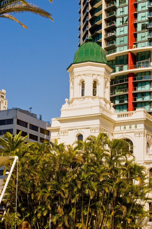 Australia 015.jpg :: The old port office building of 1888 alongside the river in Brisbane, Queensland, Australia