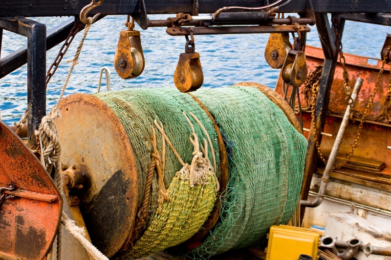 Australia 030.jpg :: The fishing gear at the back of a trawler