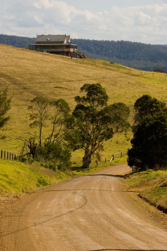 Australia 039.jpg :: A typical dirt road in the Australian outback
