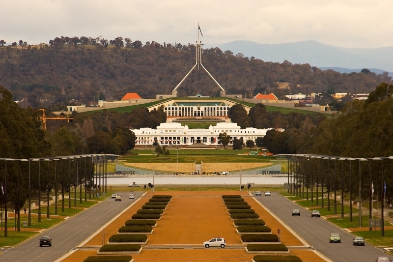 Australia 104.jpg :: The Parliament Building in the Australian Capital Territory, Australia