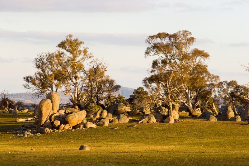 Australia 114.jpg :: A rocky outcrop in the Australian High Country of New South Wales