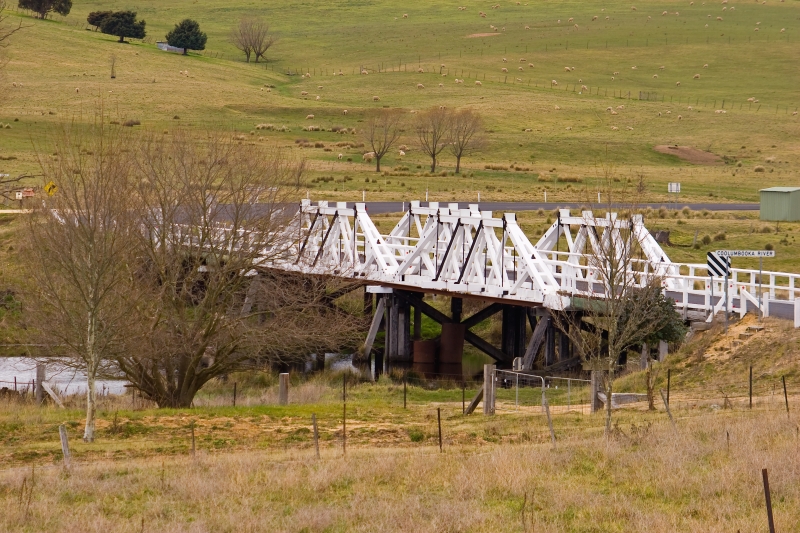 Australia 116.jpg :: A Trestle Bridge over the Coolumbooka River, New South Wales, Australia