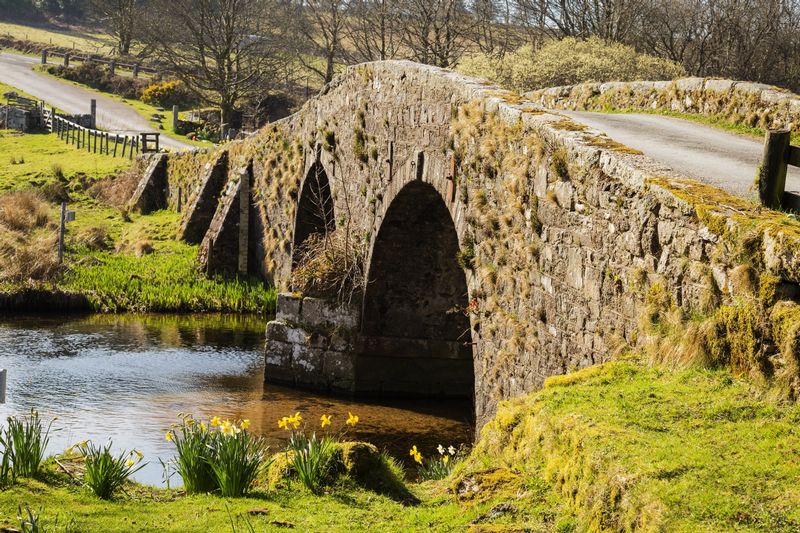 Bridge at Two Bridges - Dartmoor - Devon - England.jpg