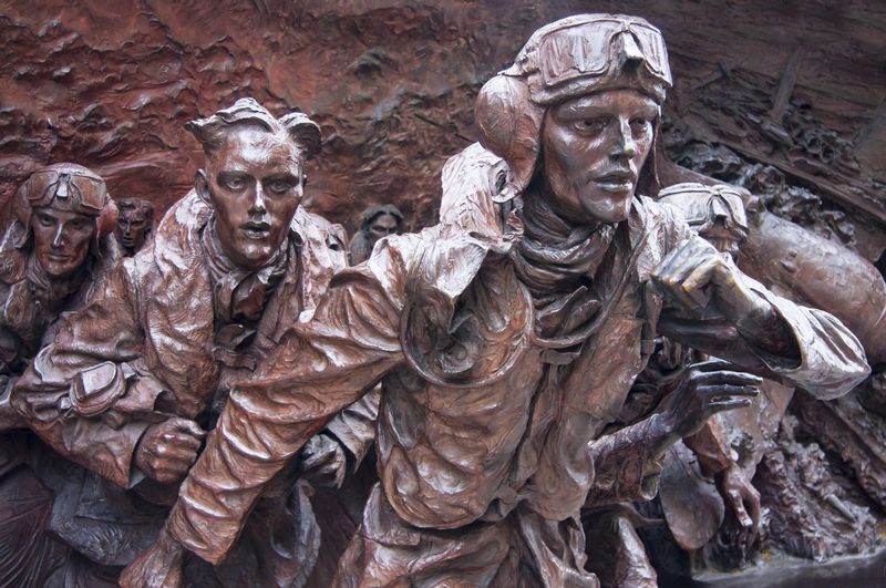 Pilots run out of the Battle of Britain Memorial_.jpg