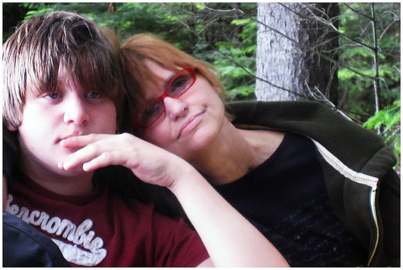 09ME.Jacob-Connie_8575.jpg :: JACOB & CONNIE, Camping in Maine, June 2009