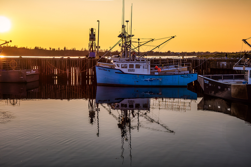 24CANNS-YarmouthBlueBoat_4183.jpg :: Yarmouth, Nova Scotia, Canada 2024