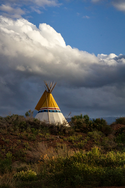 24UTCapitolReefTeePee_9577.jpg :: Capitol Reef Resort, Torrey, Utah 2024