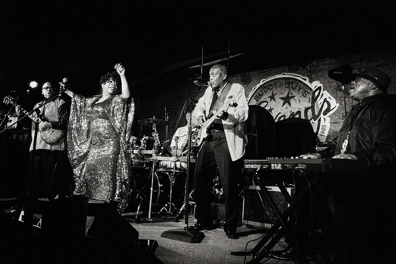 25CHILegends-LarethaWeathersby_5939g.jpg :: LARETHA WEATHERSBY at Buddy Guy's Legends in Chicago, Illinois on February 2, 2025