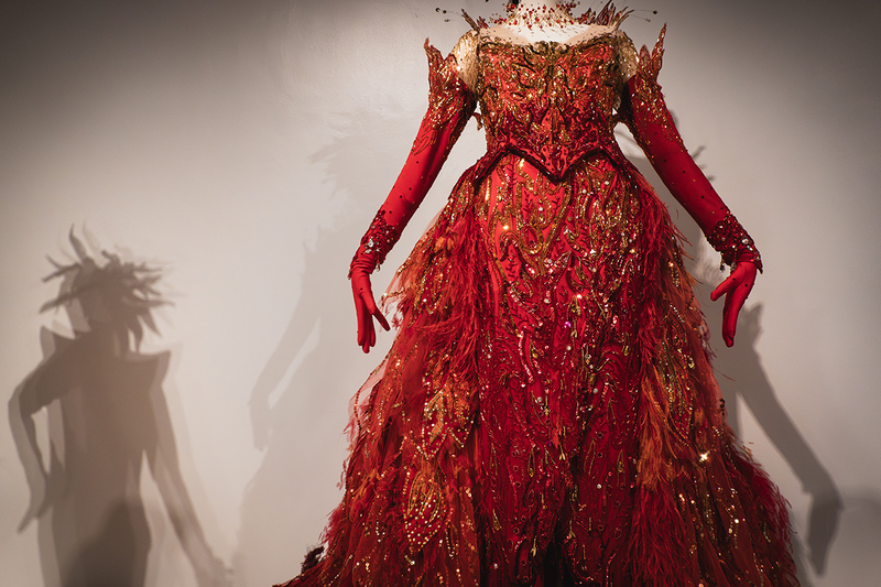 25GASAVTelFair-GlennClose_8153(1).jpg :: Dress worn by Glenn Close, Telfair Museums, Savannah, Georgia 2025