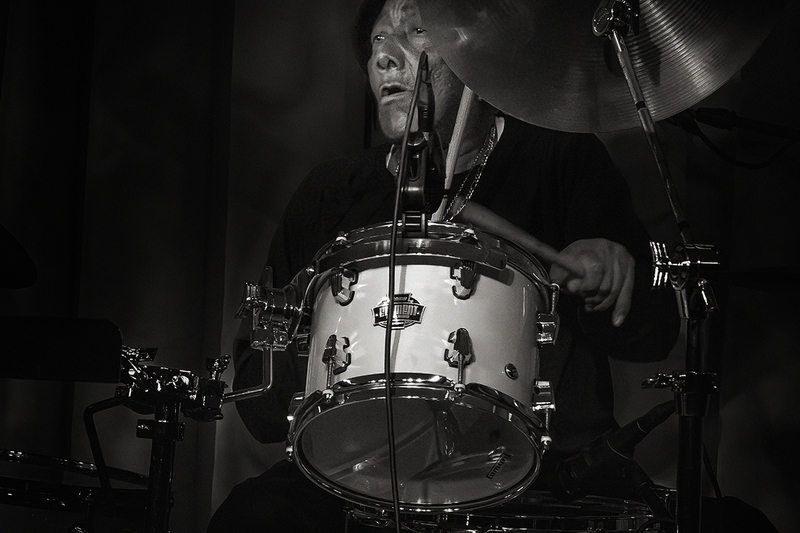 26BRBobbyRushDrummer_0956g(1).jpg :: Bobby Rush Band at The Bull Run Restaurant in Shirley, Massachusetts on February 6, 2026